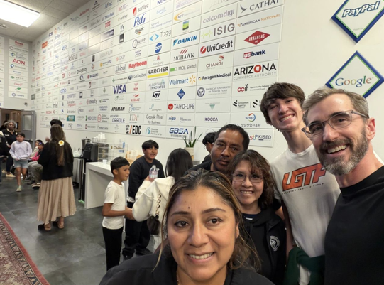 Group photo with the StreetCode team